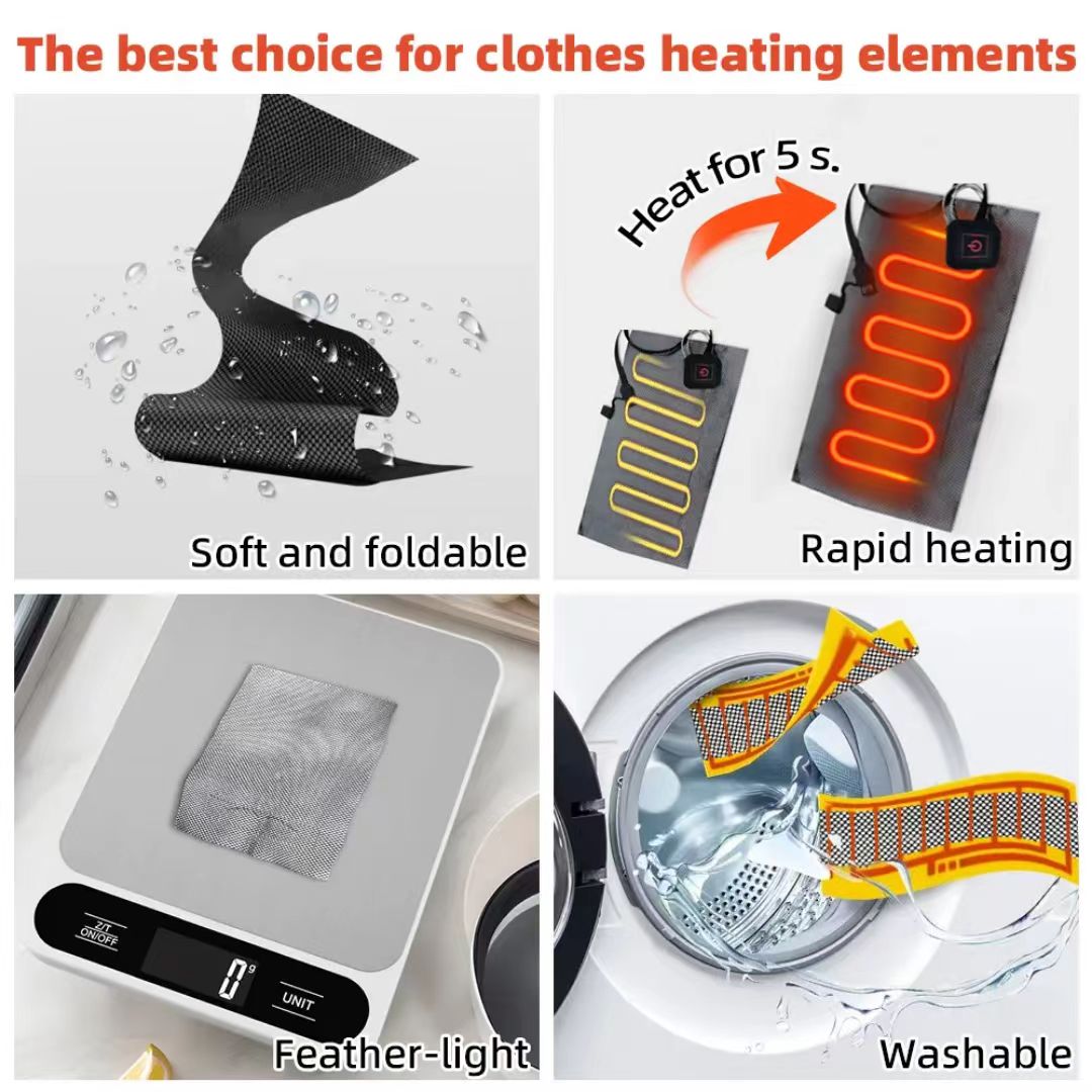 Smart Graphene Heating Patch for Everyday Warmth | Washable Portable Heat Pad for Office, Commuting & Travel | Motion Warm Stealth Gear