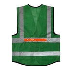 LED Smart Warning Light for Green Lattice Mesh Vest | High-Visibility Safety Strip for Night Running, Cycling & Outdoor Gear