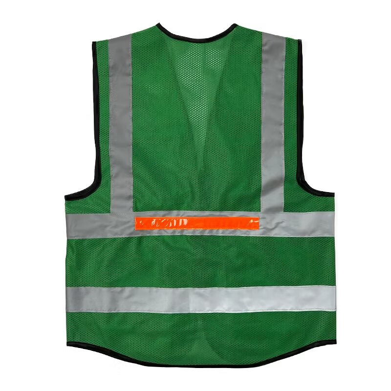 LED Smart Warning Light for Green Lattice Mesh Vest | High-Visibility Safety Strip for Night Running, Cycling & Outdoor Gear