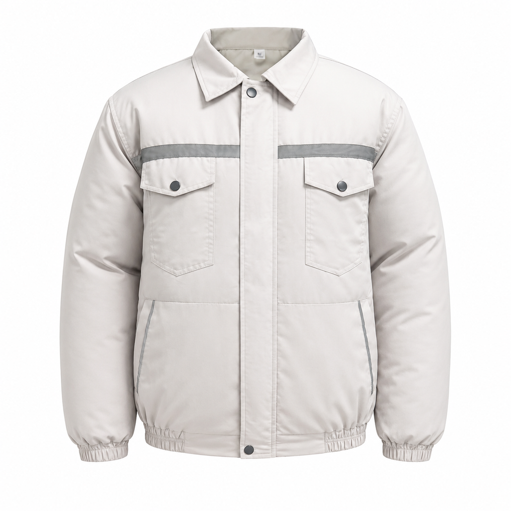 Semiconductor Cooling Work Jacket with Dual Airflow Fans