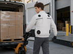 Semiconductor Cooling Work Jacket with Dual Airflow Fans