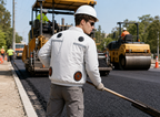 Semiconductor Cooling Work Jacket with Dual Airflow Fans
